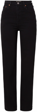 LEVI'S ® Džínsy 'Ribcage Full Length'  čierna