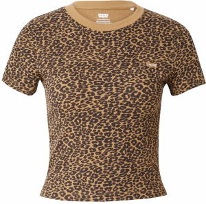 LEVI'S ® Tričko 'Essential Sporty Tee'  hnedá / tmavohnedá