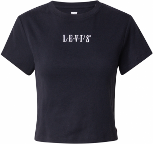 LEVI'S ® Tričko 'Graphic Essential Sporty Tee'  čierna / biela