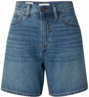 LEVI'S ® Džínsy 'High Baggy Short Linen + Denim'  modrá denim