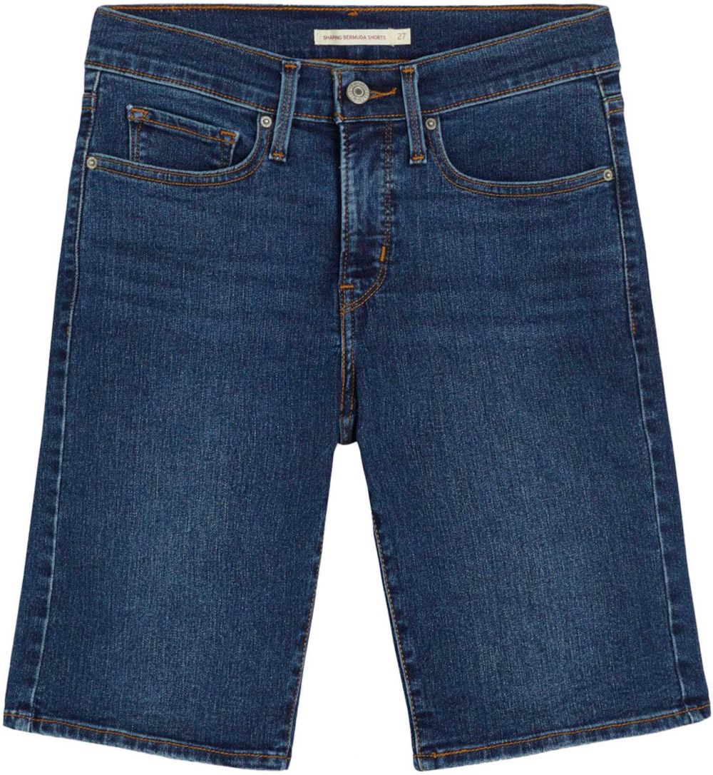 LEVI'S ® Džínsy 'Shaping Bermuda'  tmavomodrá