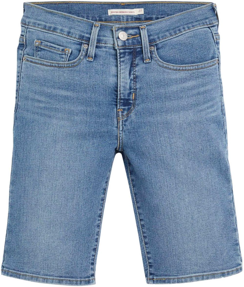 LEVI'S ® Džínsy 'Shaping Bermuda'  modrá denim