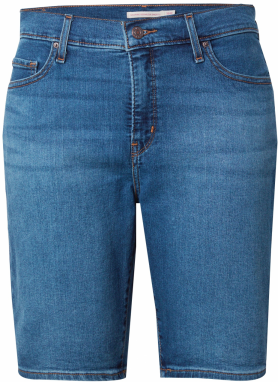 Levi's® Plus Džínsy 'Shaping Bermuda Shorts '  tmavomodrá