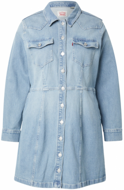 Levi's® Plus Košeľové šaty '318™ Shaping Wide Leg Jeans '  modrá denim