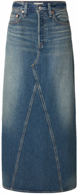 LEVI'S ® Sukňa 'Long Skirt'  modrá denim