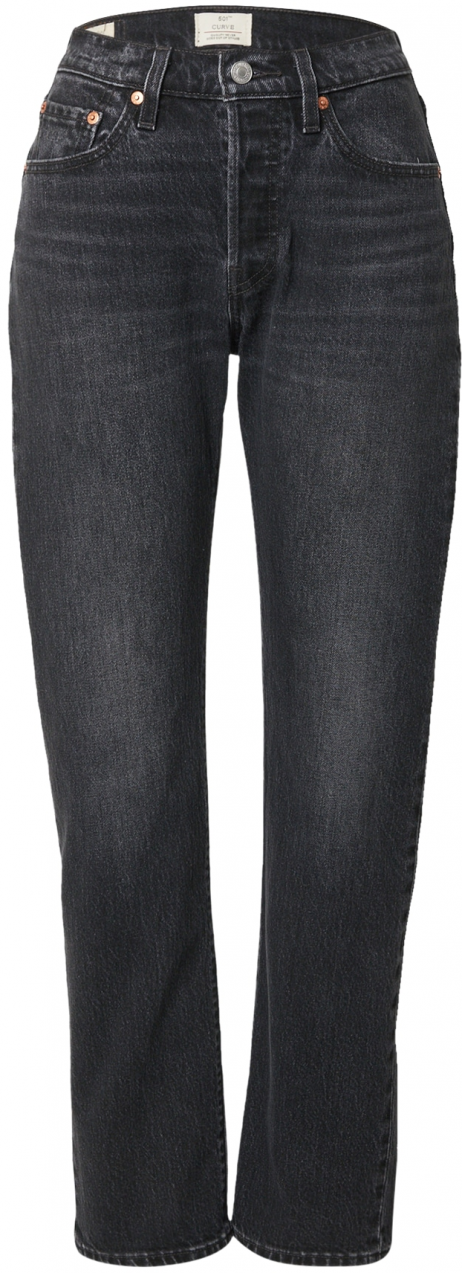 LEVI'S ® Džínsy '501® Curve'  čierny denim