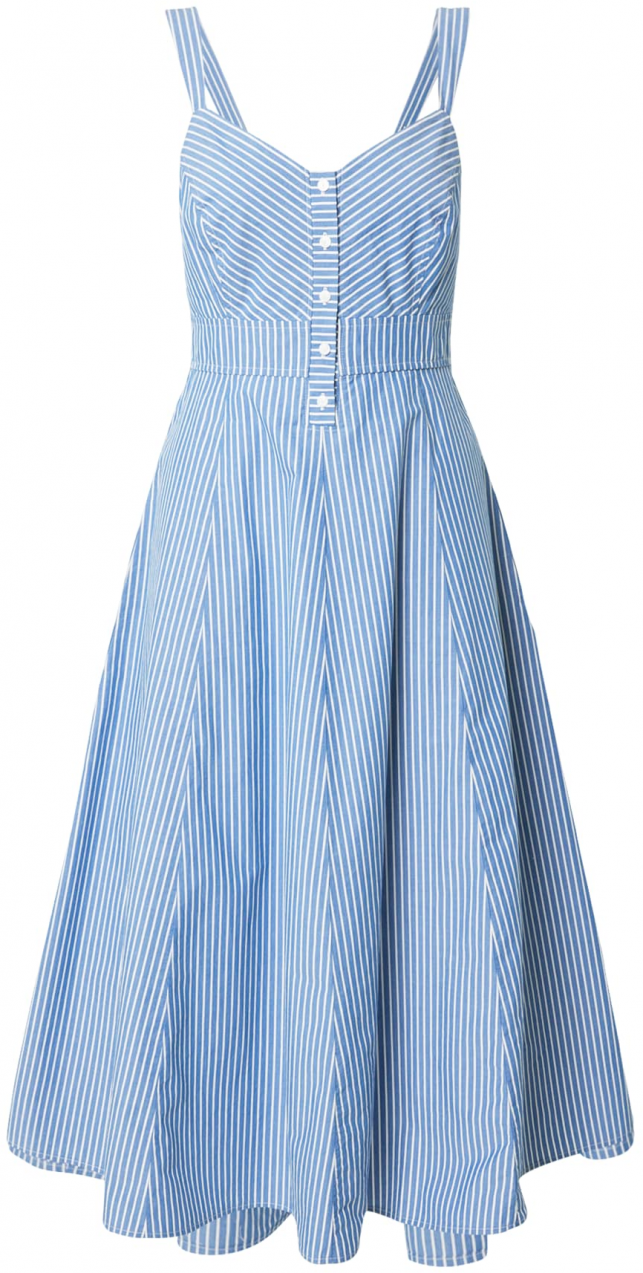 LEVI'S ® Šaty 'Ravina Midi Dress'  svetlomodrá / biela