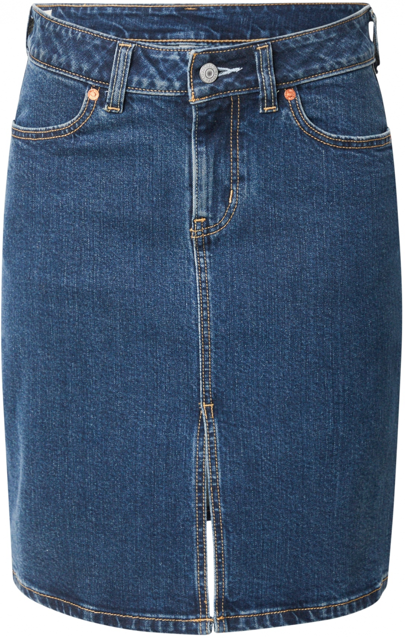LEVI'S ® Sukňa 'Low Midi Skirt'  modrá denim