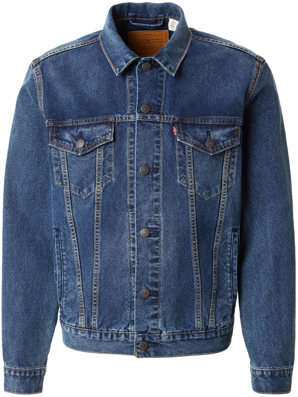 LEVI'S ® Prechodná bunda 'Trucker Jacket'  modrá denim