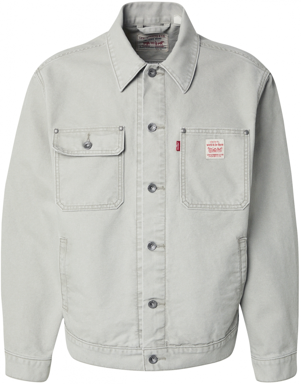 LEVI'S ® Prechodná bunda 'Sunrise Trucker Jacket'  svetlosivá