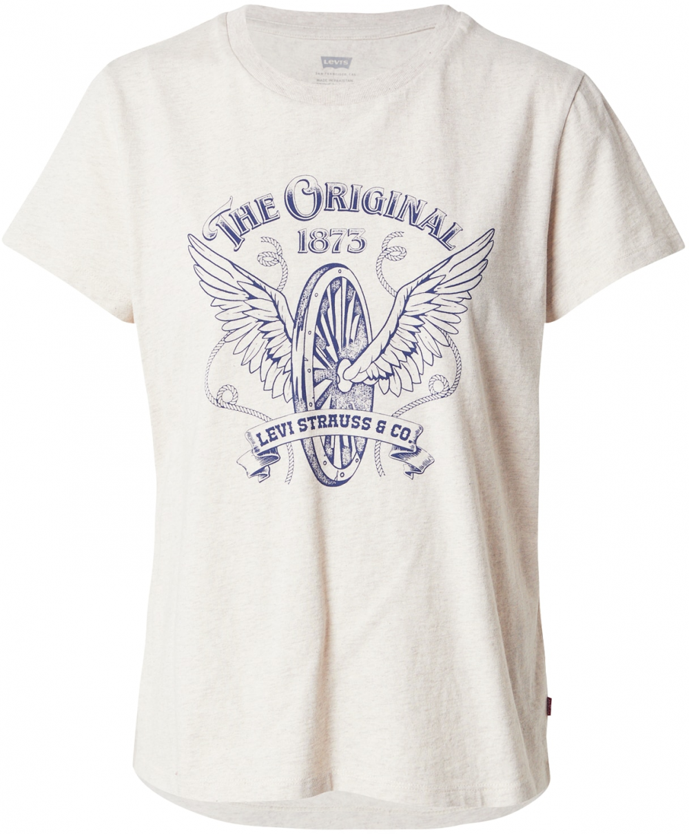 LEVI'S ® Tričko 'The Perfect Tee'  tmavomodrá / biela ako vlna