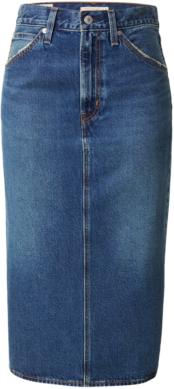 LEVI'S ® Sukňa 'High Rise Back Slit Skirt'  modrá denim