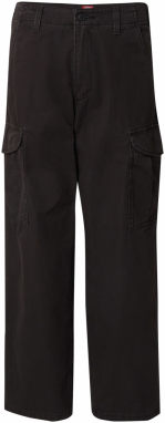 LEVI'S ® Rifľové kapsáče 'XX Cargo Baggy Pants'  čierny denim