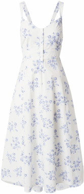LEVI'S ® Letné šaty 'Ravina Midi Dress'  enciánová / kráľovská modrá / biela