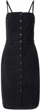 LEVI'S ® Letné šaty 'Denim Bustier Dress'  čierny denim