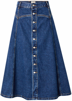 LEVI'S ® Sukňa 'Yoked Western Skirt'  modrá denim