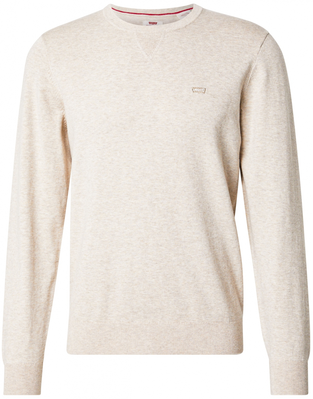 LEVI'S ® Sveter 'Lightweight Housemark Sweater'  biela melírovaná