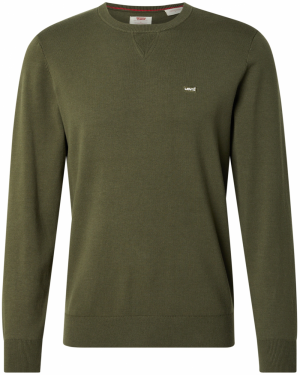 LEVI'S ® Sveter 'Lightweight Housemark Sweater'  olivová