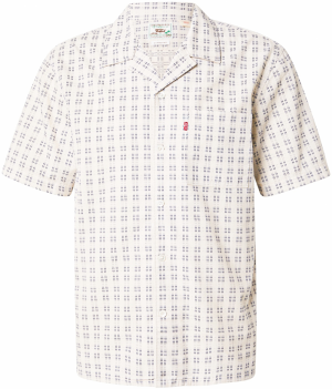 LEVI'S ® Košeľa 'Short Sleeve Sunset Standard Camp Shirt'  modrá / biela