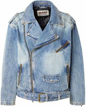 GUESS Originals Prechodná bunda  modrá denim
