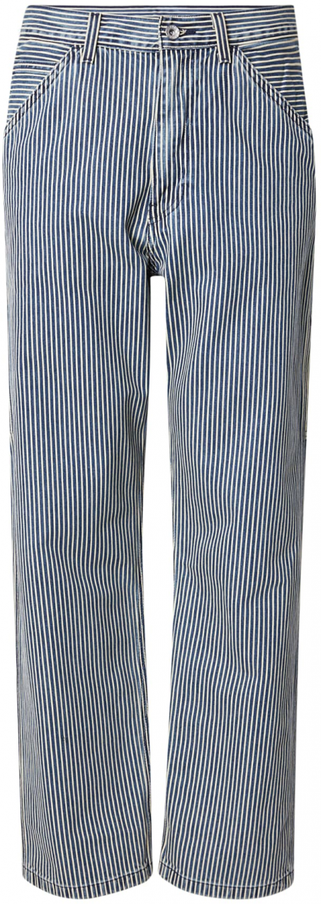 LEVI'S ® Džínsy '568™ Loose Carpenter Shorts'  modrá denim / biela