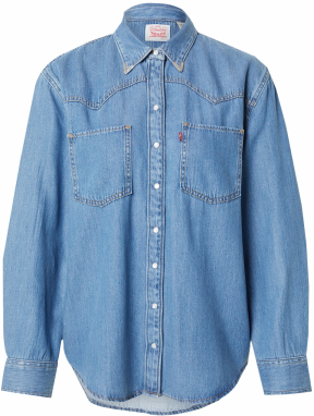 LEVI'S ® Blúzka 'Teodora Western Shirt'  modrá denim