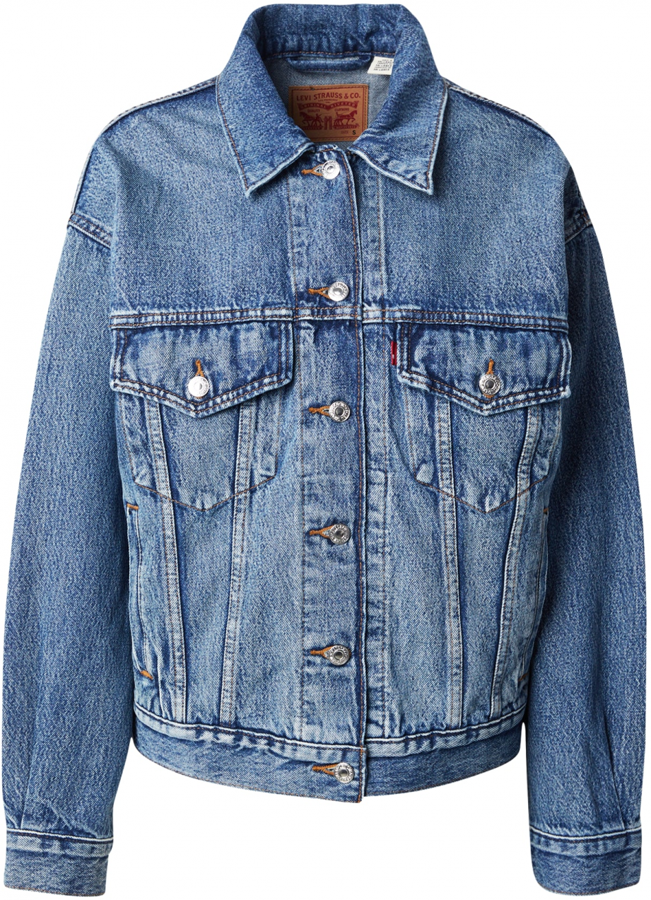LEVI'S ® Prechodná bunda '90's Trucker Jacket'  modrá denim
