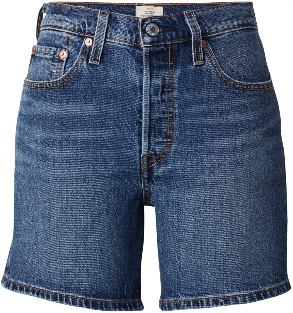 LEVI'S ® Džínsy '501® Mid Thigh Short'  tmavomodrá