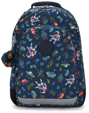 KIPLING Batoh 'Class Room'  námornícka modrá