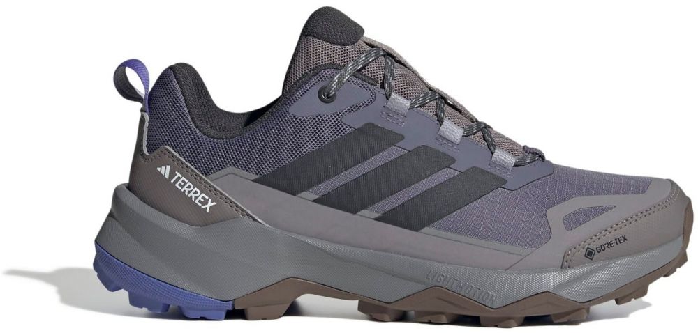 ADIDAS TERREX Poltopánky 'Skychaser'  tmavošedá / tmavofialová / čierna