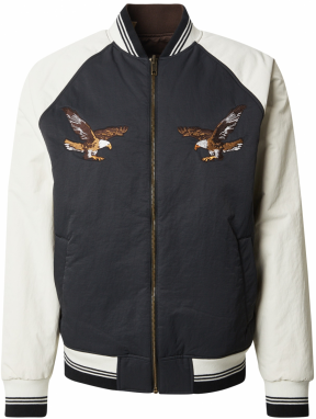 LEVI'S ® Prechodná bunda 'Madera Souvenir Jacket'  čokoládová / pueblo / čierna / biela