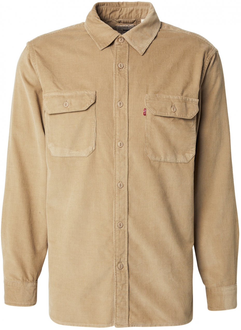 LEVI'S ® Košeľa 'Jackson Worker Corduroy Overshirt'  béžová
