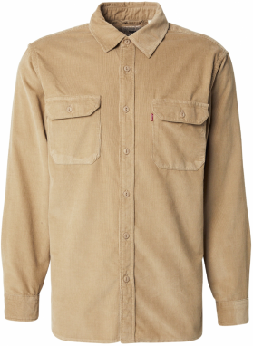 LEVI'S ® Košeľa 'Jackson Worker Corduroy Overshirt'  béžová