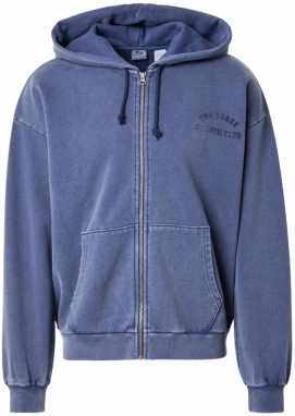 LEVI'S ® Tepláková bunda 'Two Horse Cropped Zip-Up Hoodie'  modrá