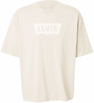 LEVI'S ® Tričko 'Half Sleeve Tee'  sivobéžová / prírodná biela