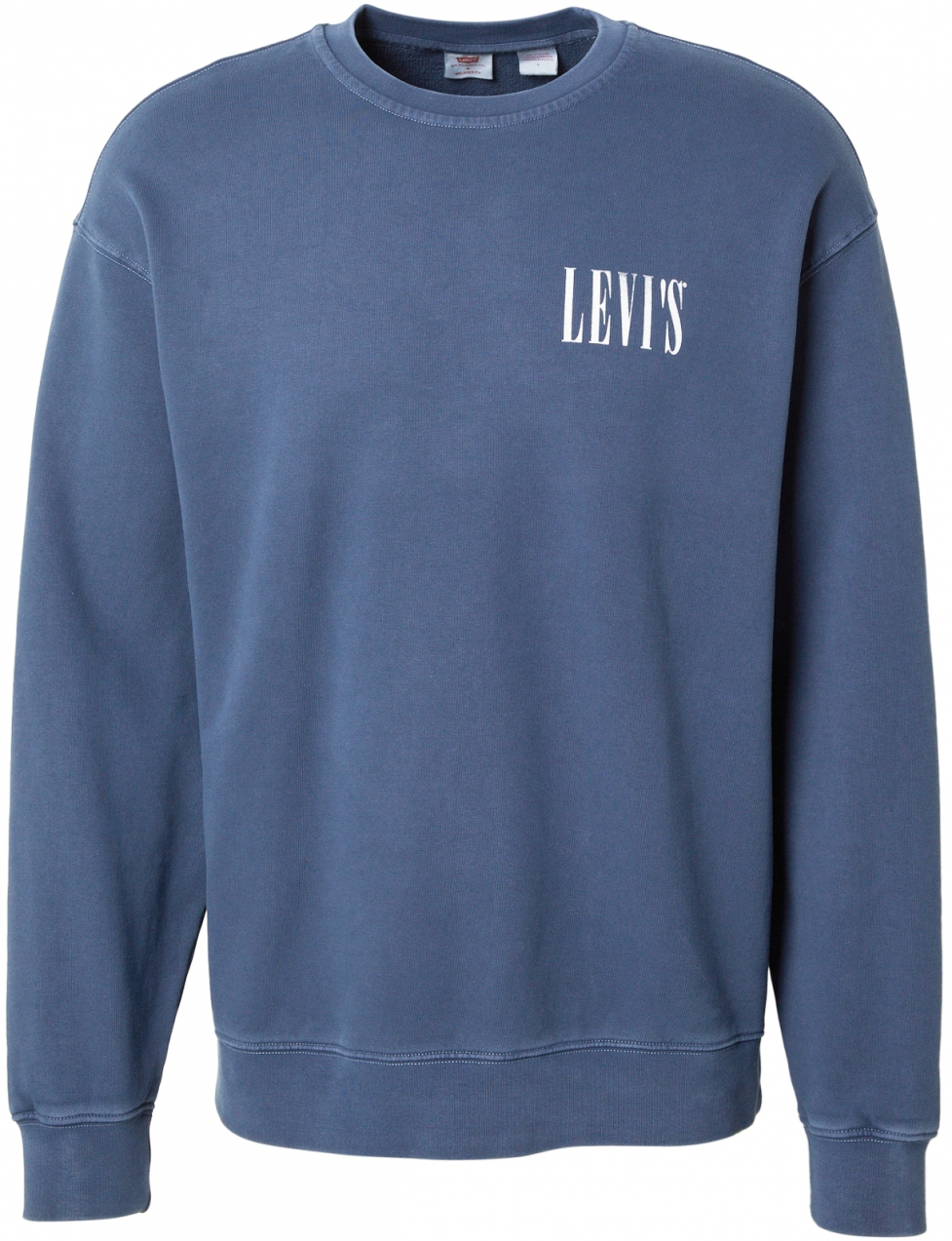 LEVI'S ® Mikina 'Relaxed Graphic Crewneck Sweatshirt'  modrosivá / biela