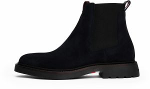 TOMMY HILFIGER Chelsea čižmy  námornícka modrá / čierna