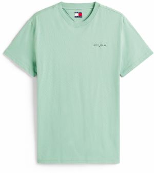 Tommy Jeans Tričko  sivá / mätová