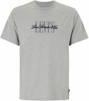 LEVI'S ® Tričko 'Relaxed Graphic Tee'  sivá / sivá melírovaná / čierna