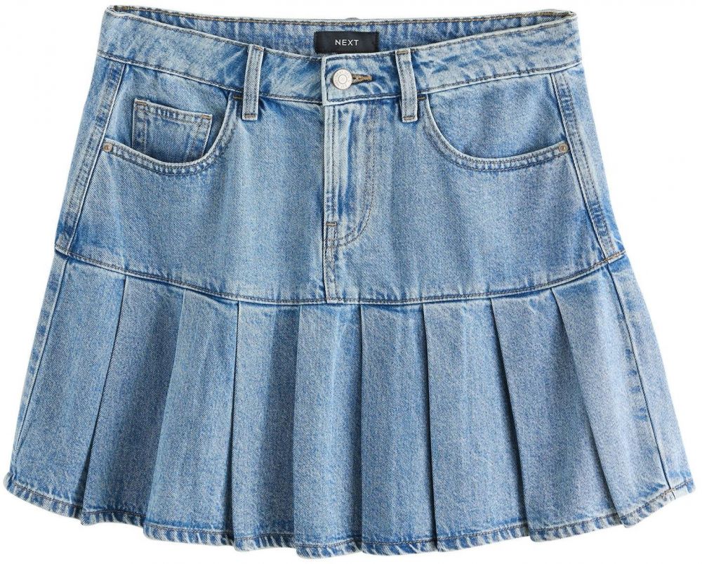 Next Sukňa  modrá denim