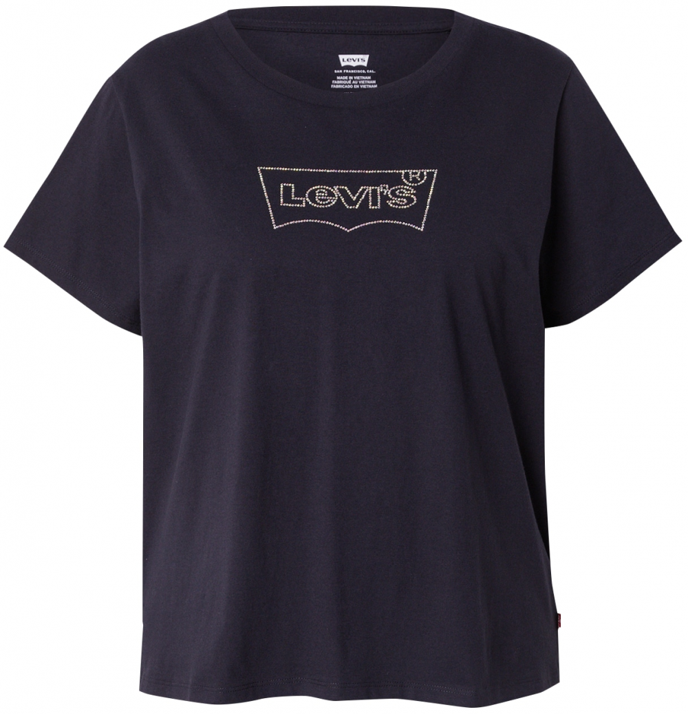 Levi's® Plus Tričko 'The Perfect Tee '  tmavoružová / čierna