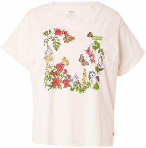 Levi's® Plus Tričko 'The Perfect Tee '  žltá / zelená / červená / biela ako vlna