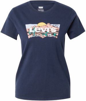 LEVI'S ® Tričko 'The Perfect Tee'  námornícka modrá / žltá / nefritová / biela