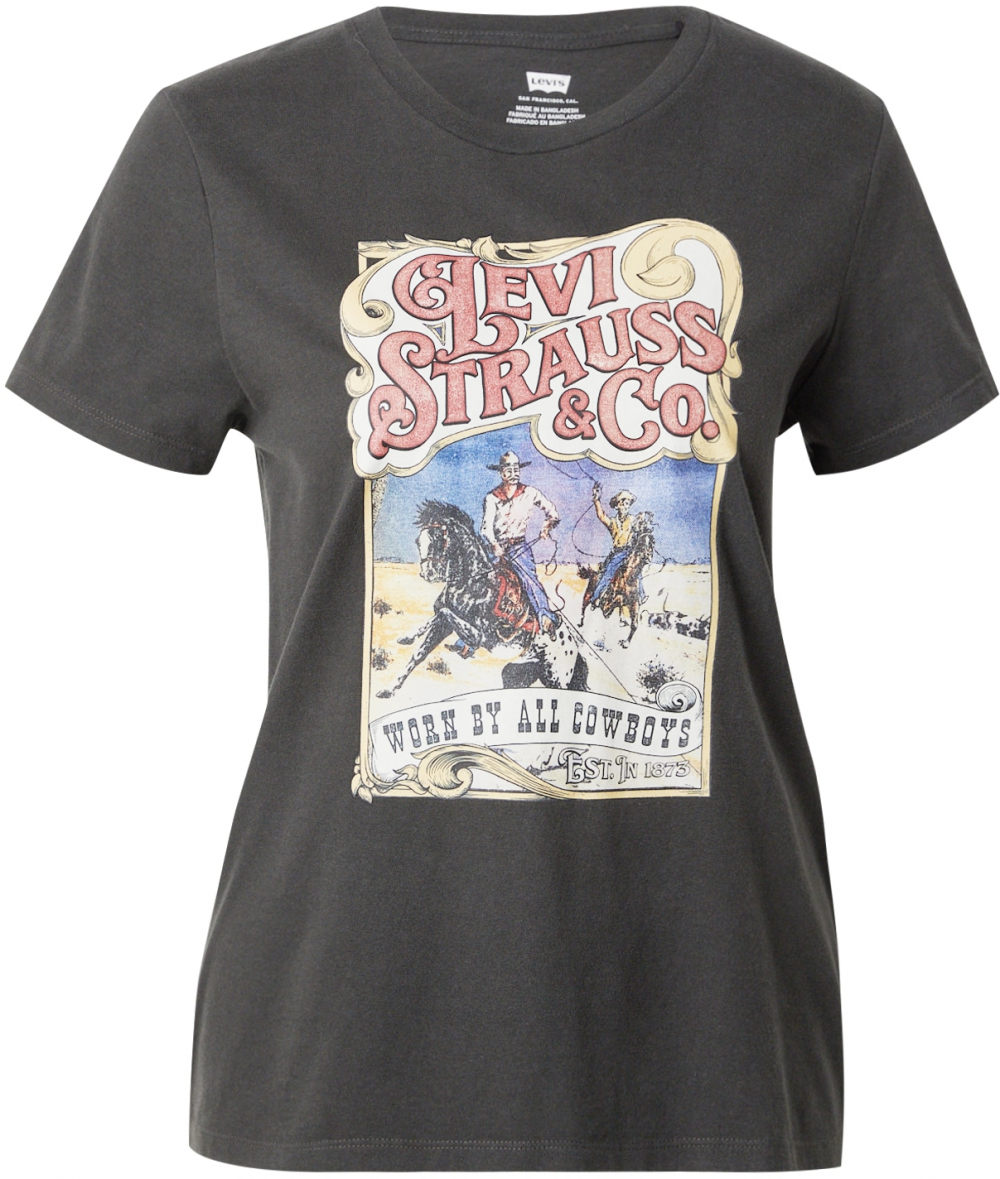 LEVI'S ® Tričko 'THE PERFECT'  béžová / červená / čierna / biela