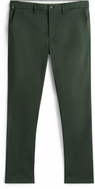 TOMMY HILFIGER Chino nohavice  tmavozelená