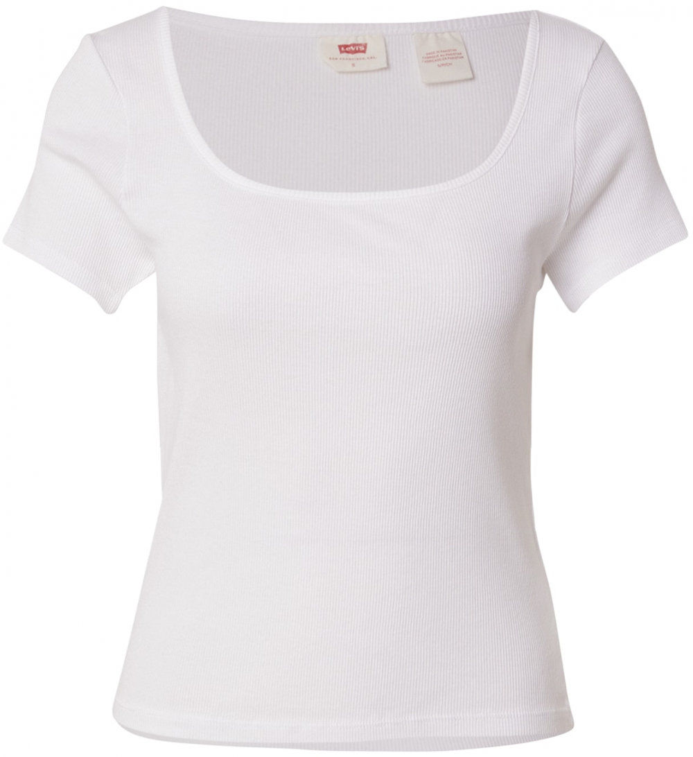 LEVI'S ® Tričko 'Essential Square Neck Tee'  biela