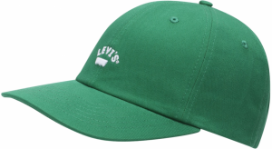 LEVI'S ® Čiapka 'Lazy Girl Logo Cap'  zelená / biela