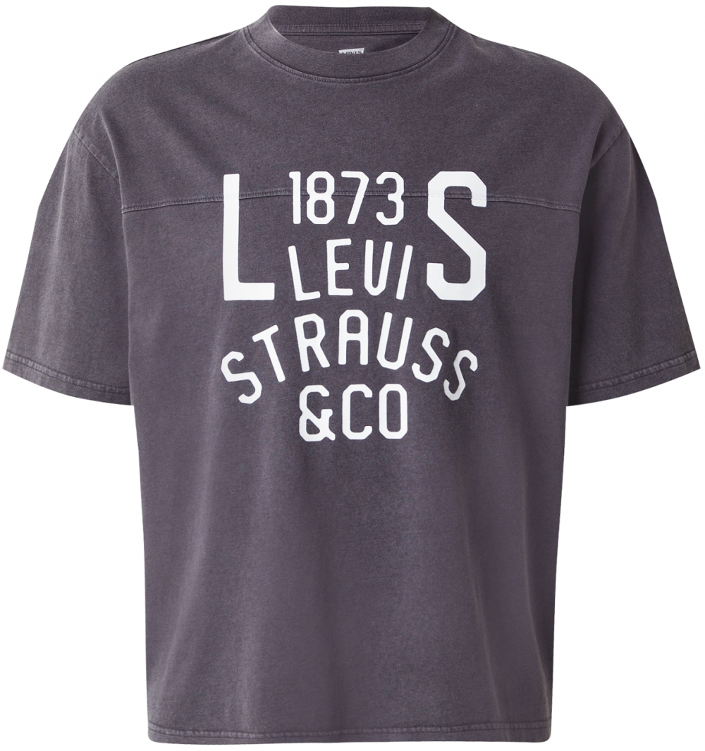 LEVI'S ® Tričko 'Lockwood Practice Tee'  čierna / biela