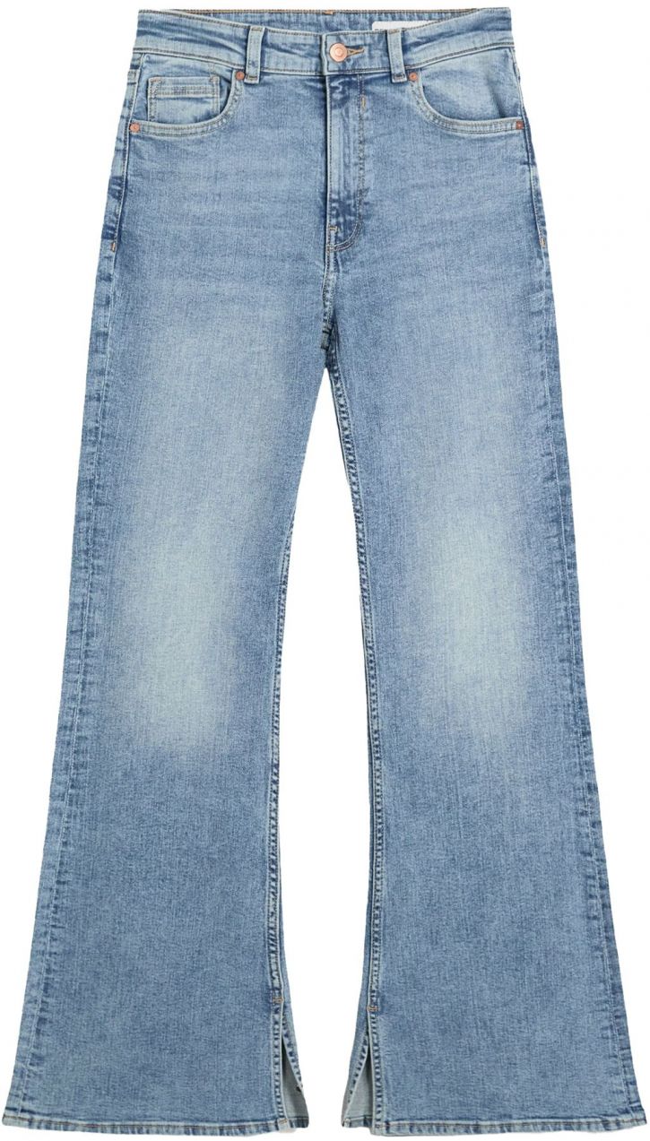 Bershka Džínsy  modrá denim