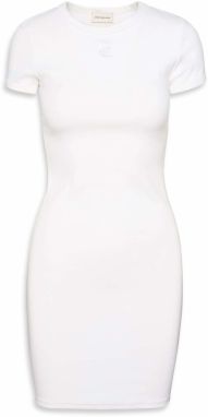 Calvin Klein Jeans Šaty  biela